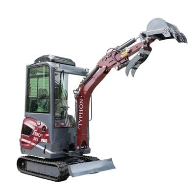 TYPHON TERROR XVII PRO Prestige Edition 4000 lb Enclosed Mini Excavator with Kubota Power & Advanced Hydraulics thumbnail 14