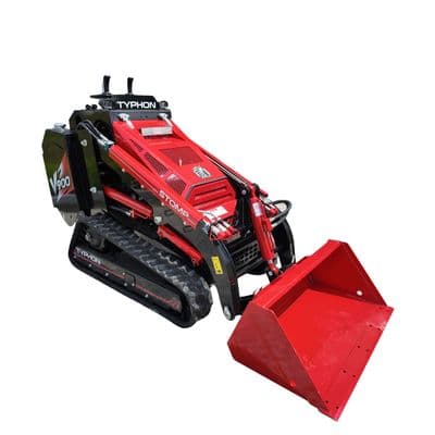 Brand New TYPHON STOMP V900 1.4 Ton Mini Track Loader Featuring Dual Auxiliary Hydraulics & Kubota D1105 25HP USA Engine thumbnail 2
