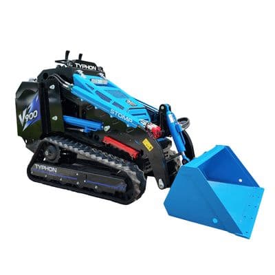 Brand New TYPHON STOMP V900 Mini Track Loader Kubota D1105 25HP Diesel Stand-On Skid Steer EPA / EU Stage V thumbnail 2