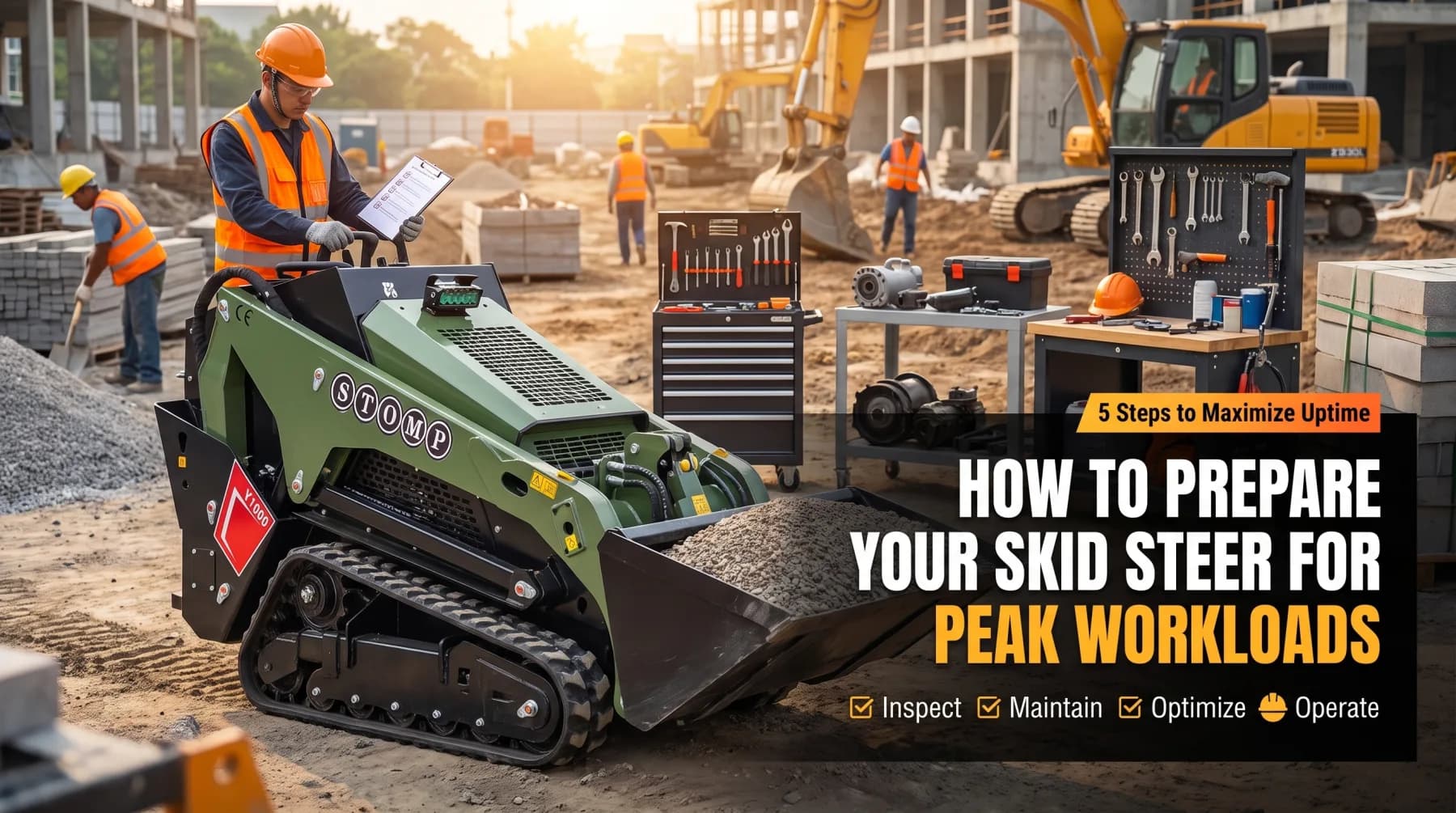 How to Prepare Your Skid Steer for Peak Workloads