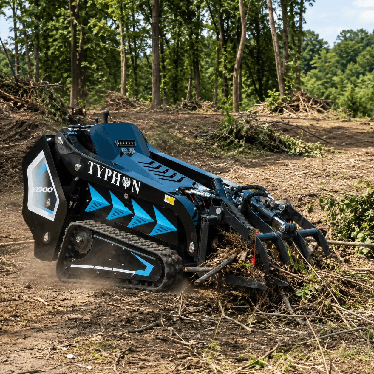 Brush and debris cleanup application