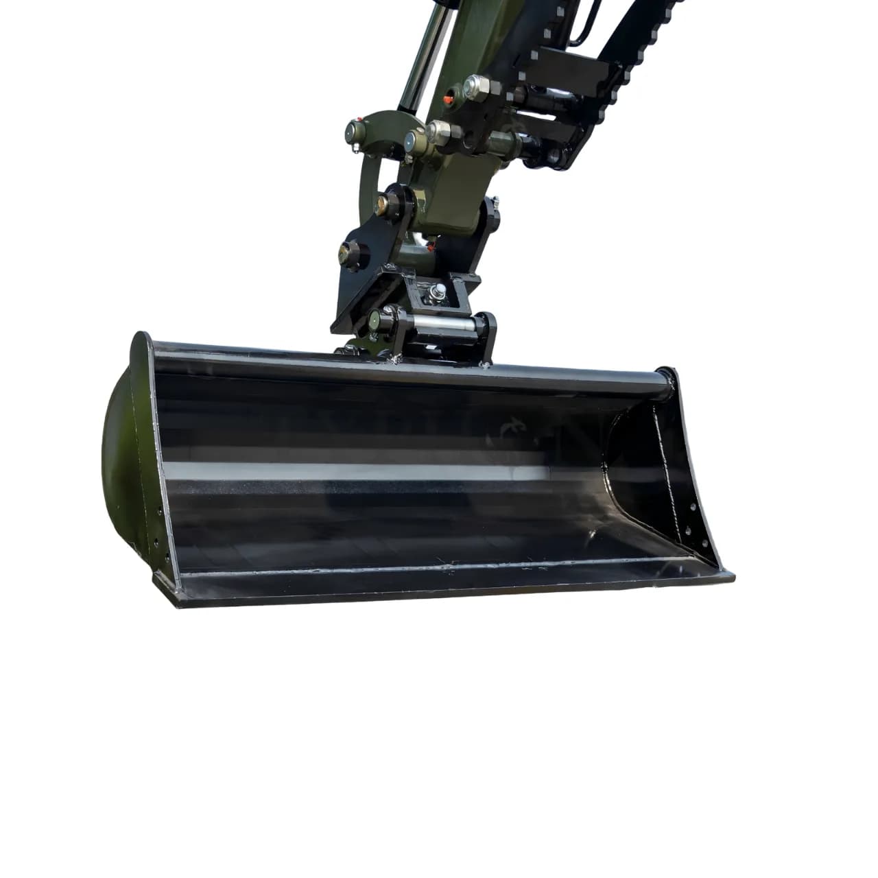 1000mm Leveling Bucket Attachment Digging Bucket USA For TERROR XXV and other 2.1-3 Ton Mini Excavators