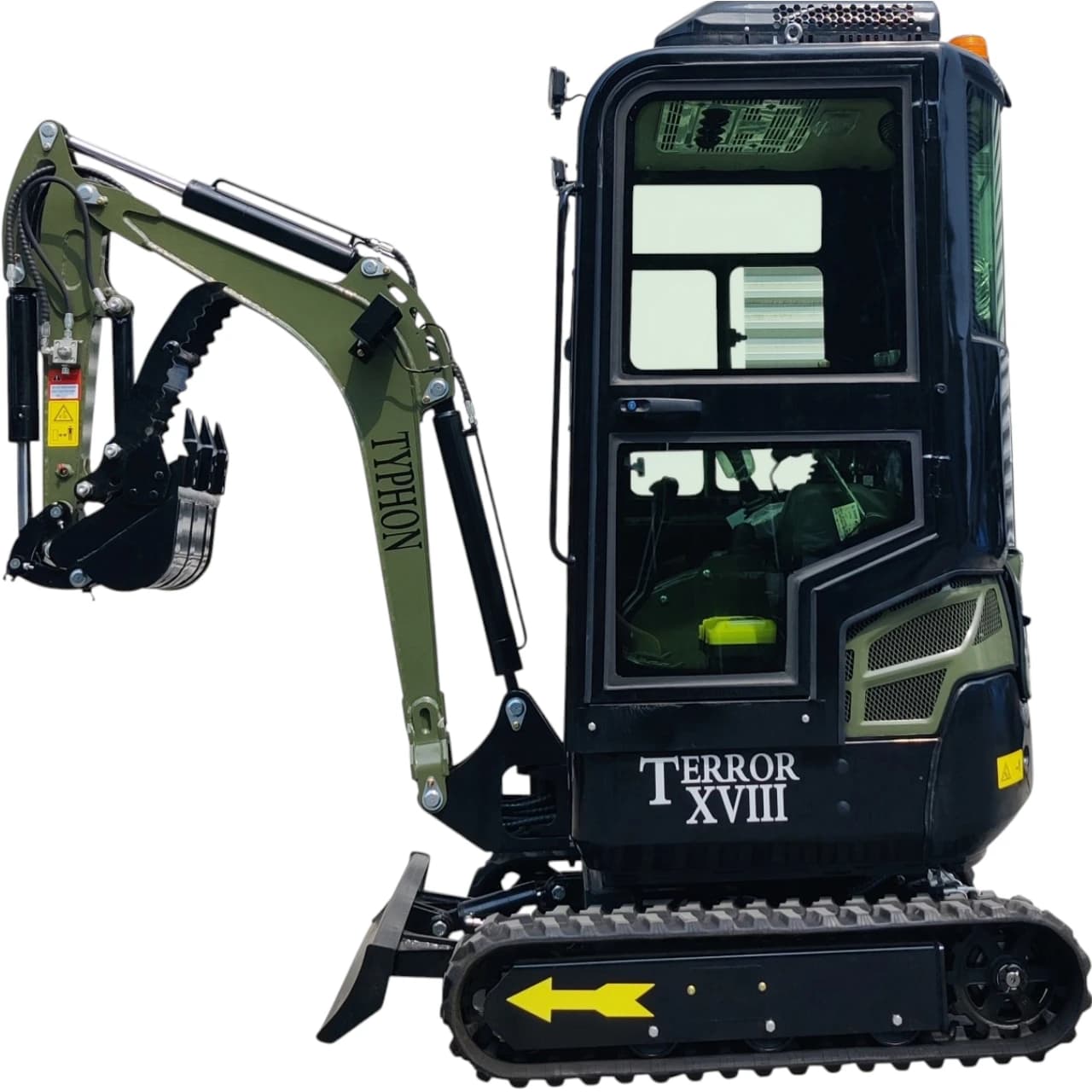 TYPHON TERROR XVIII Prestige 2 Ton Mini Excavator KUBOTA Diesel Engine USA