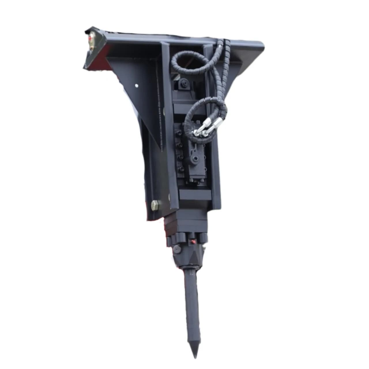 Skid Steer Loader Hydraulic Hammer Concrete Breaker Attachment USA