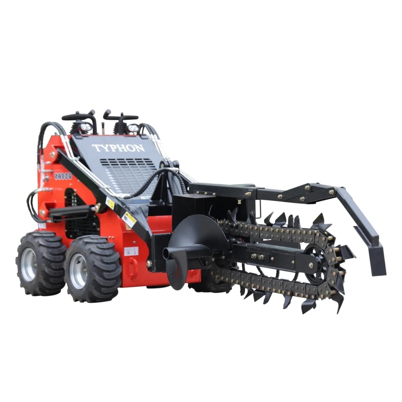 TYPHON Skid Steer Loader Trencher Attachment USA