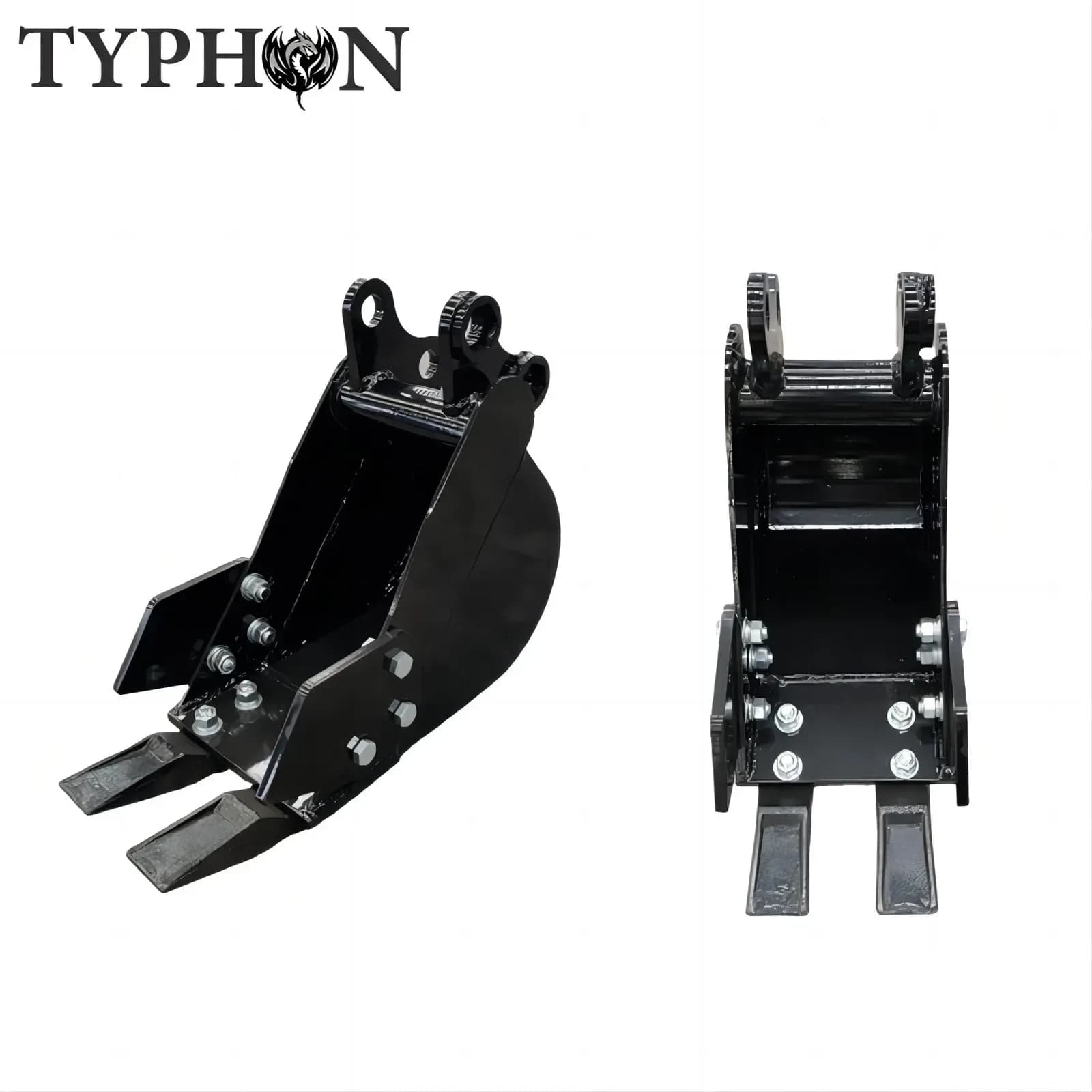 10-in-1 Mini Excavator Attachment Bundle Essential Tools Combo Kit for Worksites thumbnail 2