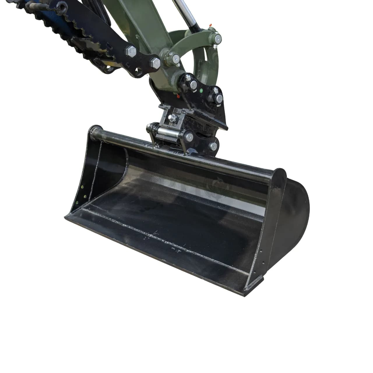 1000mm Leveling Bucket Attachment Digging Bucket USA For TERROR XXV and other 2.1-3 Ton Mini Excavators thumbnail 2