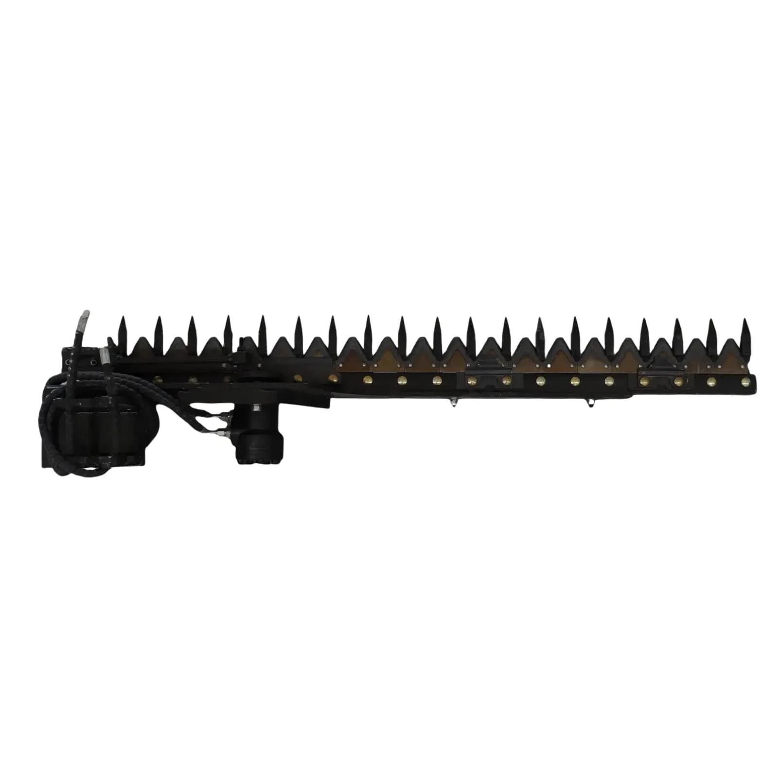 Heavy-Duty Hedge Trimmer Attachment Tool Fit for TERROR XXV and other 2.1-3 Ton Mini Excavators USA thumbnail 2