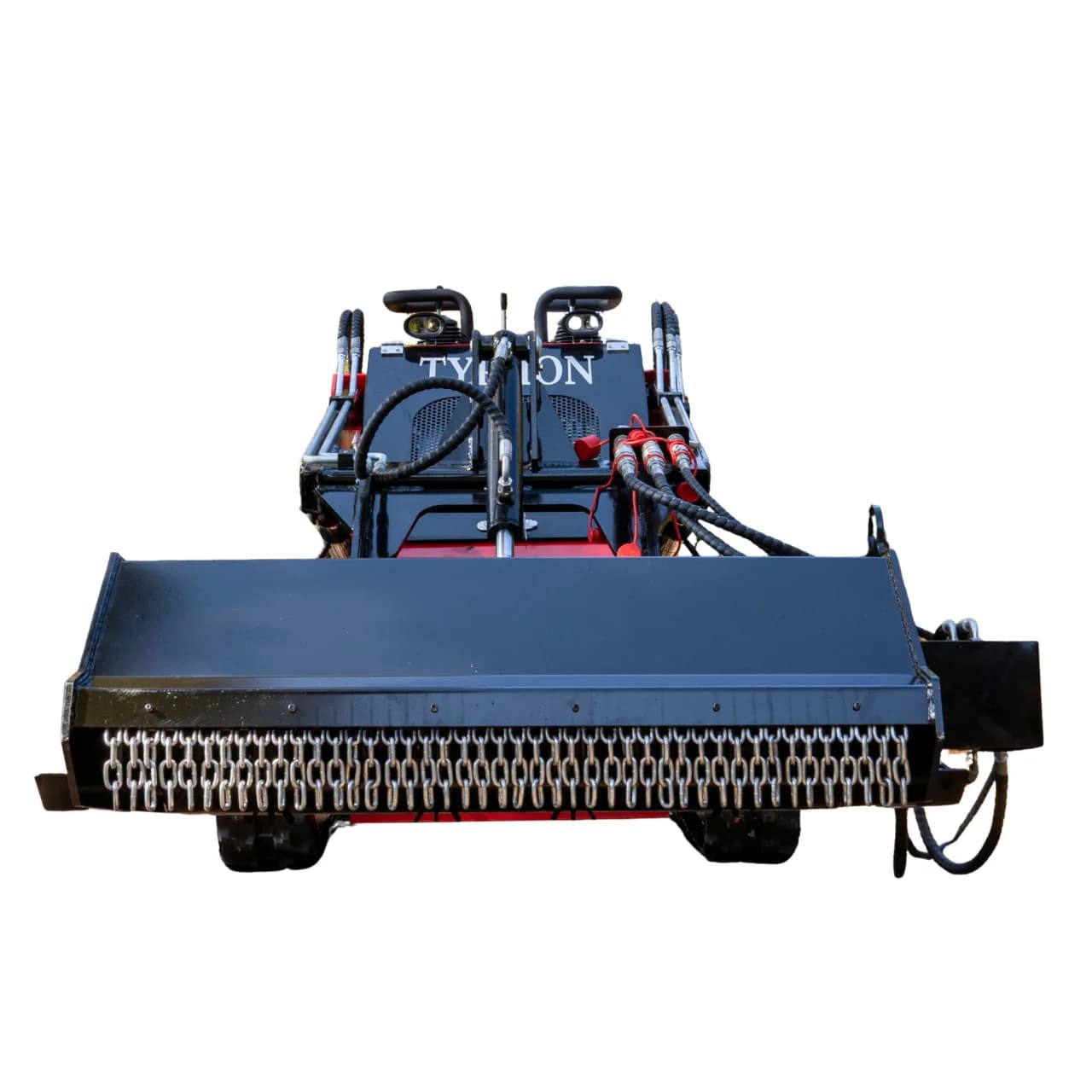 1450mm Heavy Duty Flail Mower Attachment 19 Teeth for TYPHON Mini Skid Steer thumbnail 2