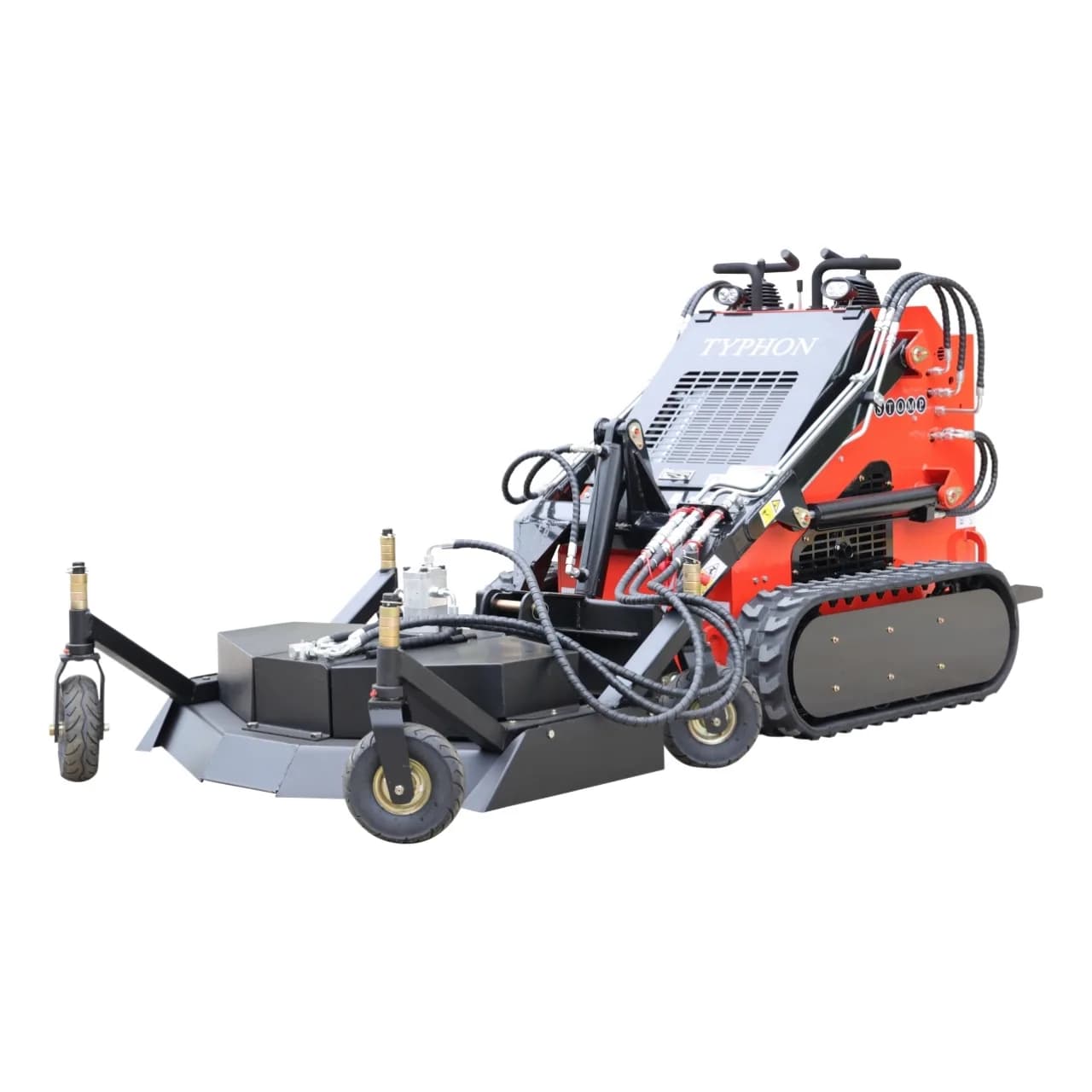 Skid Steer Loader Lawn Mower Attachment USA thumbnail 2