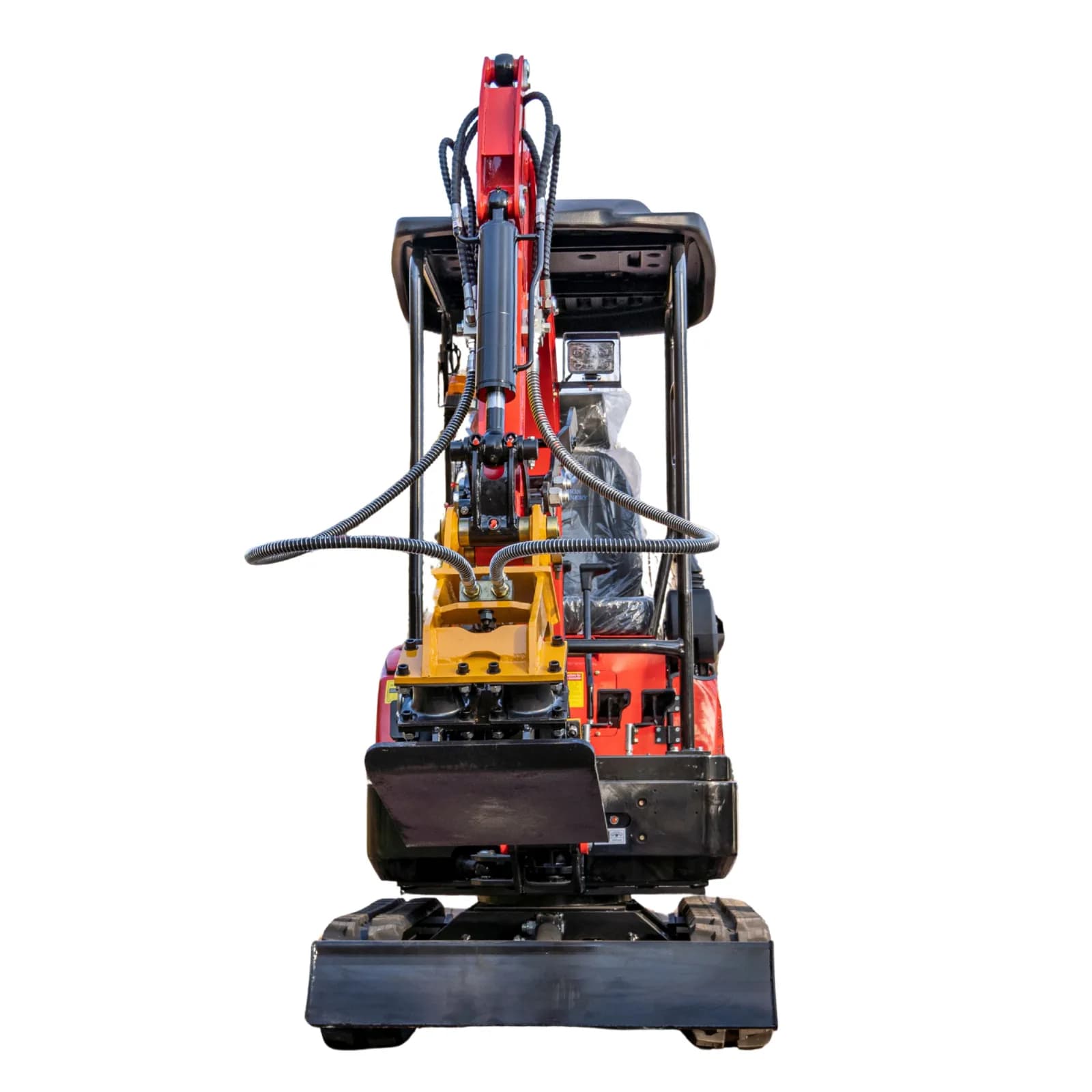 TYPHON Compatible Hydraulic Plate Compactor Attachment for Mini Excavators 1 Ton to 2 Ton thumbnail 2