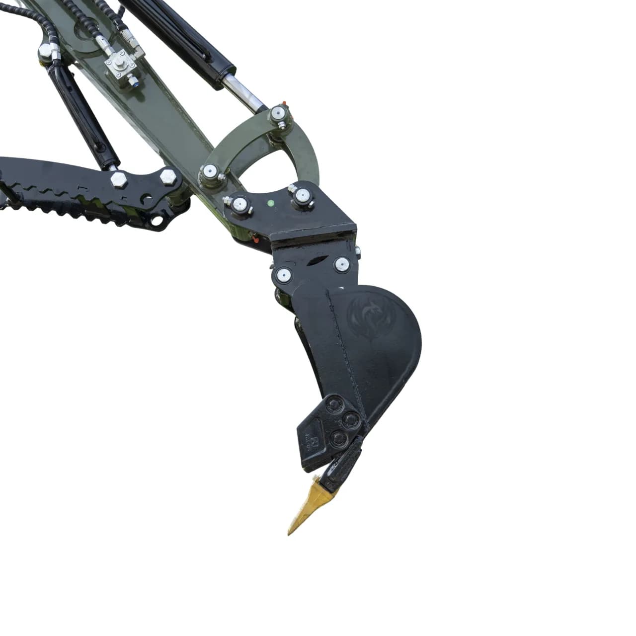 Narrow Bucket Attachment Trenching Bucket 300mm USA for TERROR XXV and other 2.1-3 Ton Mini Excavators thumbnail 3