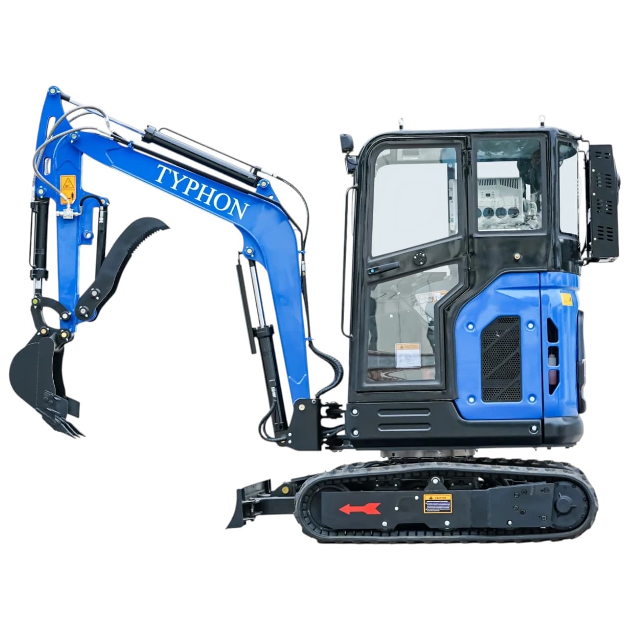 TYPHON TERROR X2 Mini Excavator 2.7 Ton EPA Diesel Kubota V1505 Engine USA thumbnail 3
