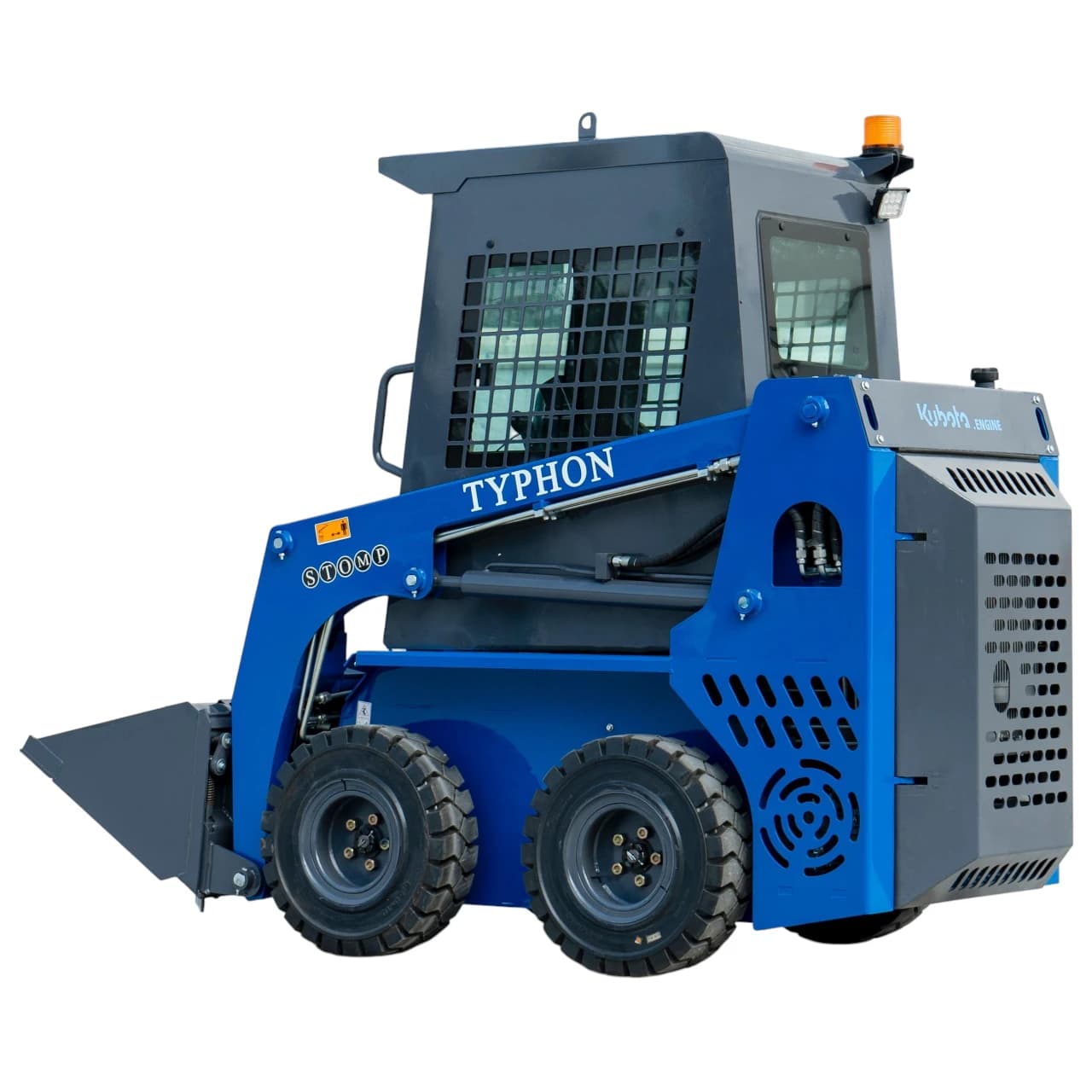 TYPHON STOMP 509 25HP Kubota D1105 1.4 Ton EPA Skid Steer Loader Brand New USA thumbnail 3
