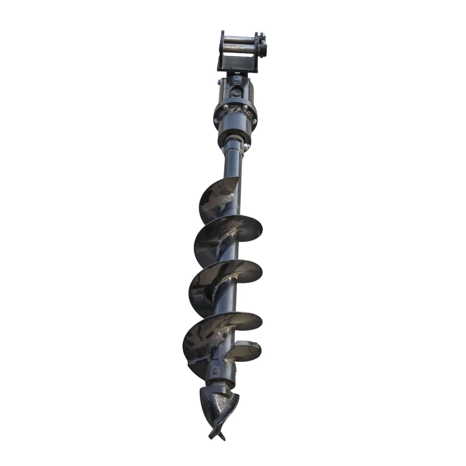 Auger Attachment 7.9in Auger Bit Earth Drilling USA for TERROR XXV and other 2.1-3 Ton Mini Excavators thumbnail 3