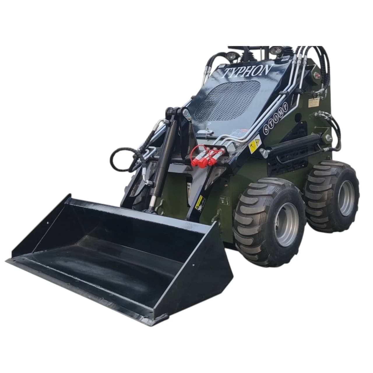 Skid-Steer Loader Wheeled 22.1 HP Honda EPA Gasoline Engine for Gardens, Farming thumbnail 3