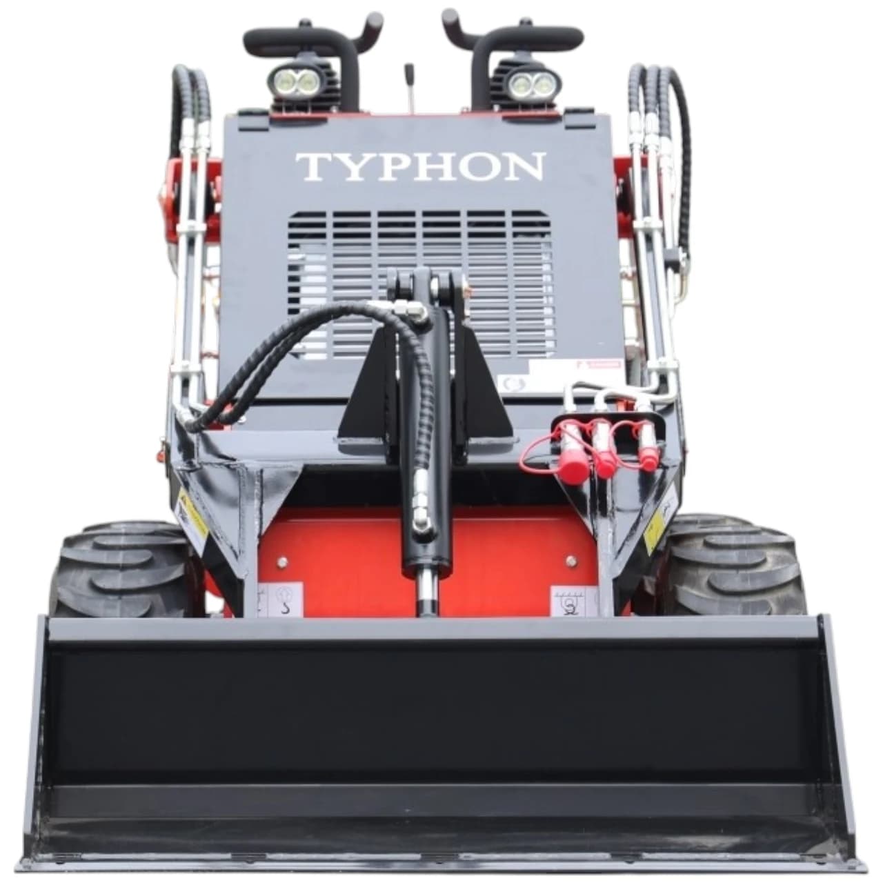 Brand New TYPHON STOMP 1,800lbs Mini Skid Steer 23.5HP Wheel Gas EPA B & S Engine USA thumbnail 3