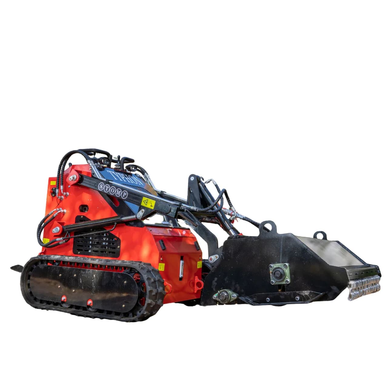 1450mm Heavy Duty Flail Mower Attachment 19 Teeth for TYPHON Mini Skid Steer thumbnail 3