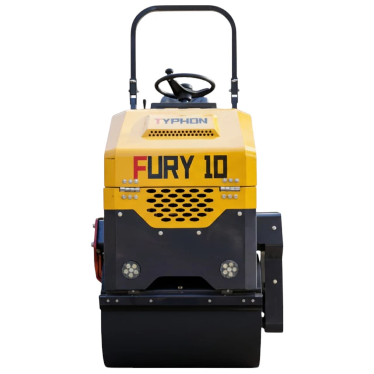 TYPHON Fury 10 Mini Road Roller 1Ton Hydraulic oil B&S 13.5hp gas USA air-cooled thumbnail 3