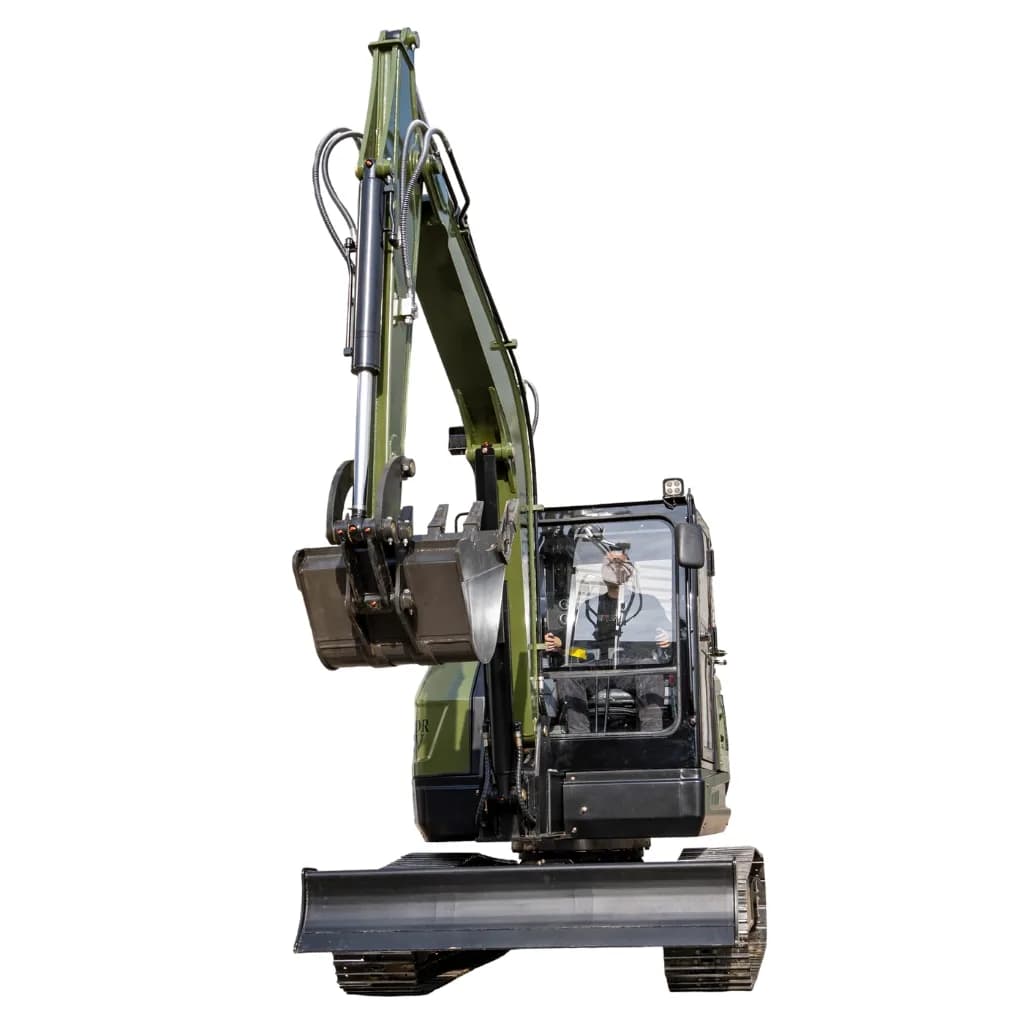 TYPHON TERROR LXV 6.6 Ton Excavator Kubota V2607 56.9HP AC/Heater Cabin Boom Swing thumbnail 4