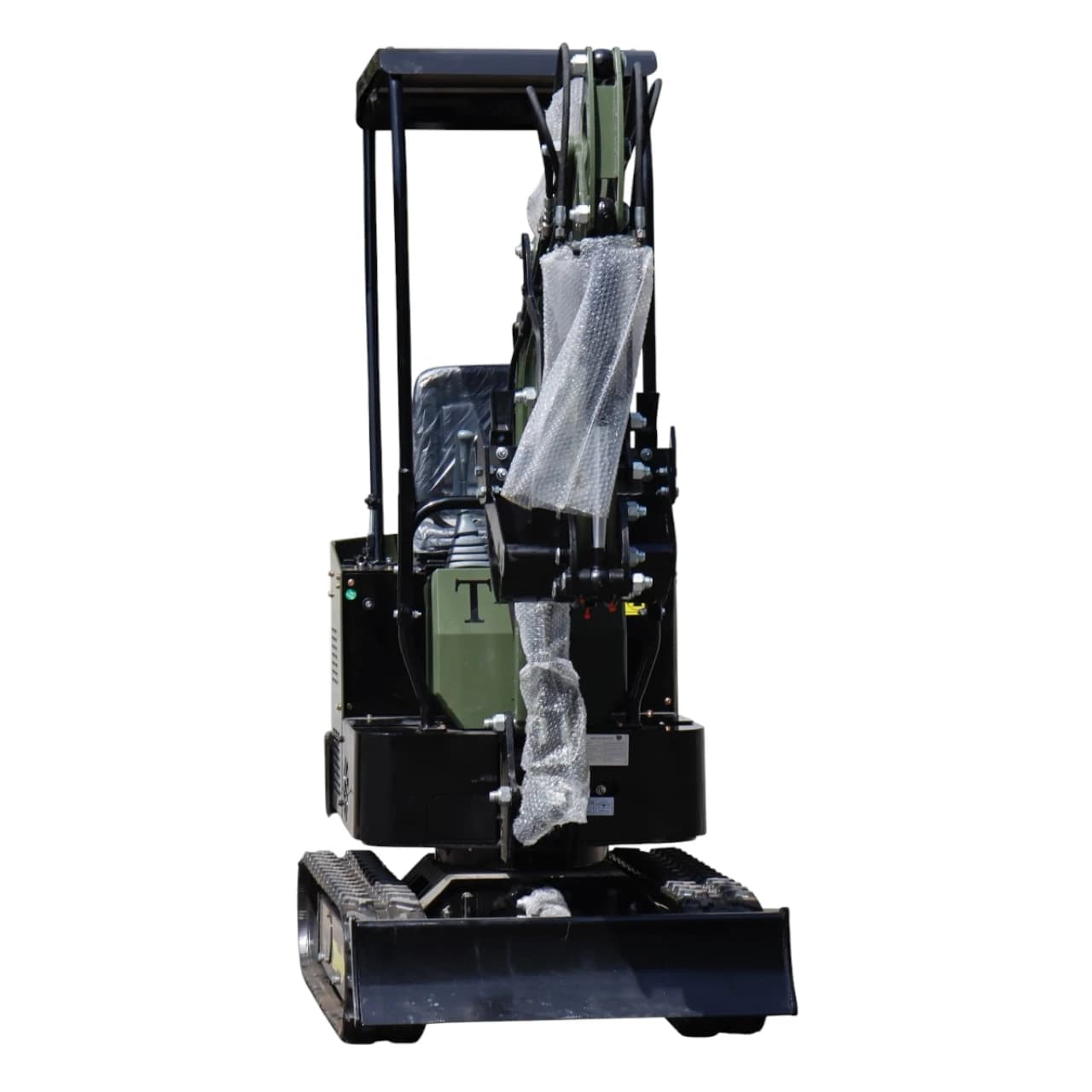 TYPHON TERROR X STORM Mini Excavator – 1 Ton Trench Digger with Canopy, Hydraulic Thumb Clip, Bucket USA thumbnail 4