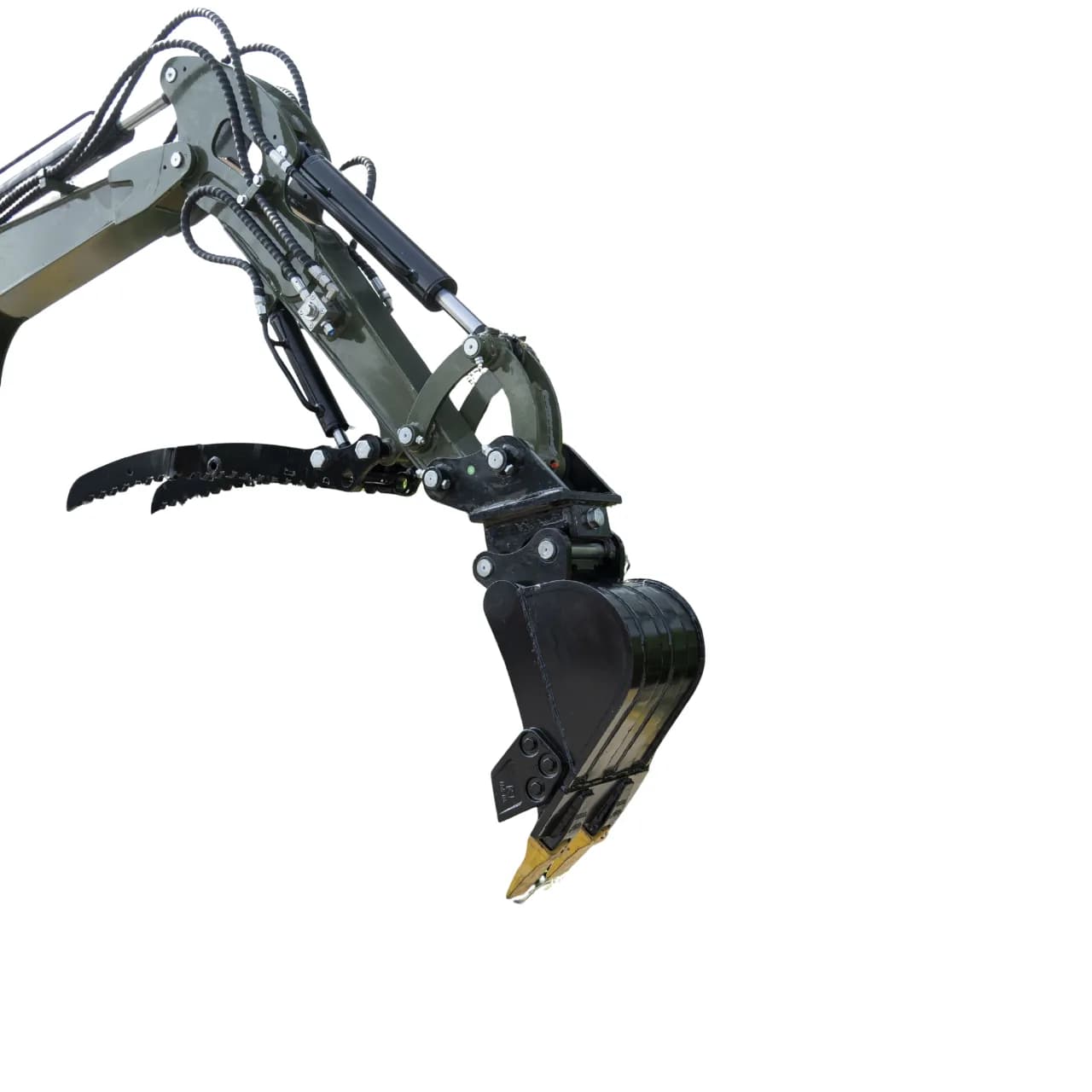 Narrow Bucket Attachment Trenching Bucket 300mm USA for TERROR XXV and other 2.1-3 Ton Mini Excavators thumbnail 4