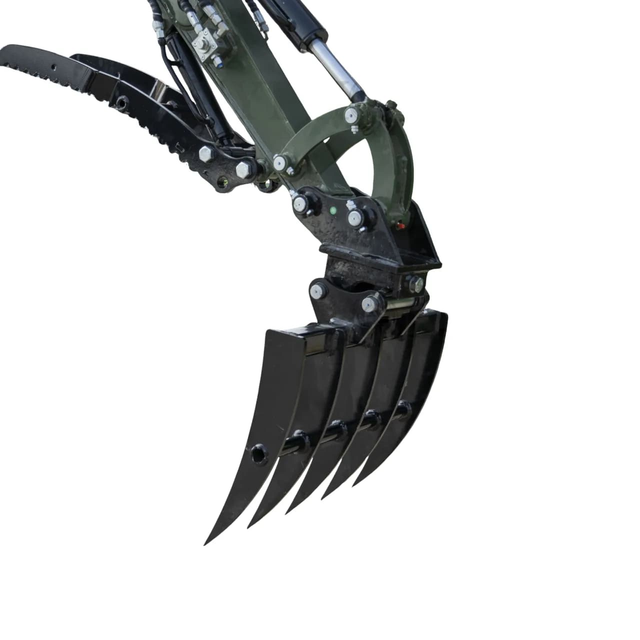 Mini Excavator Rake Compact Attachment General for for TERROR XXV and other 2.1-3 Ton Mini Excavators USA thumbnail 4