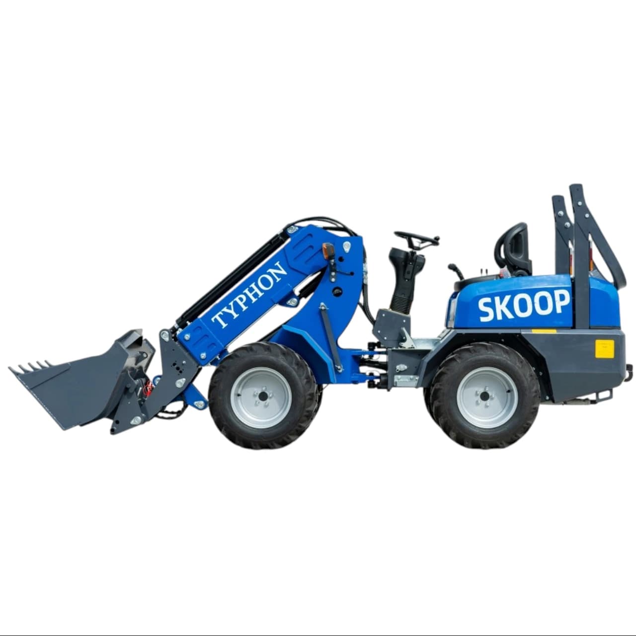 New TYPHON Telescopic Wheel Loader with Kubota D1105 engine 25 hp 1 ton Load USA thumbnail 4