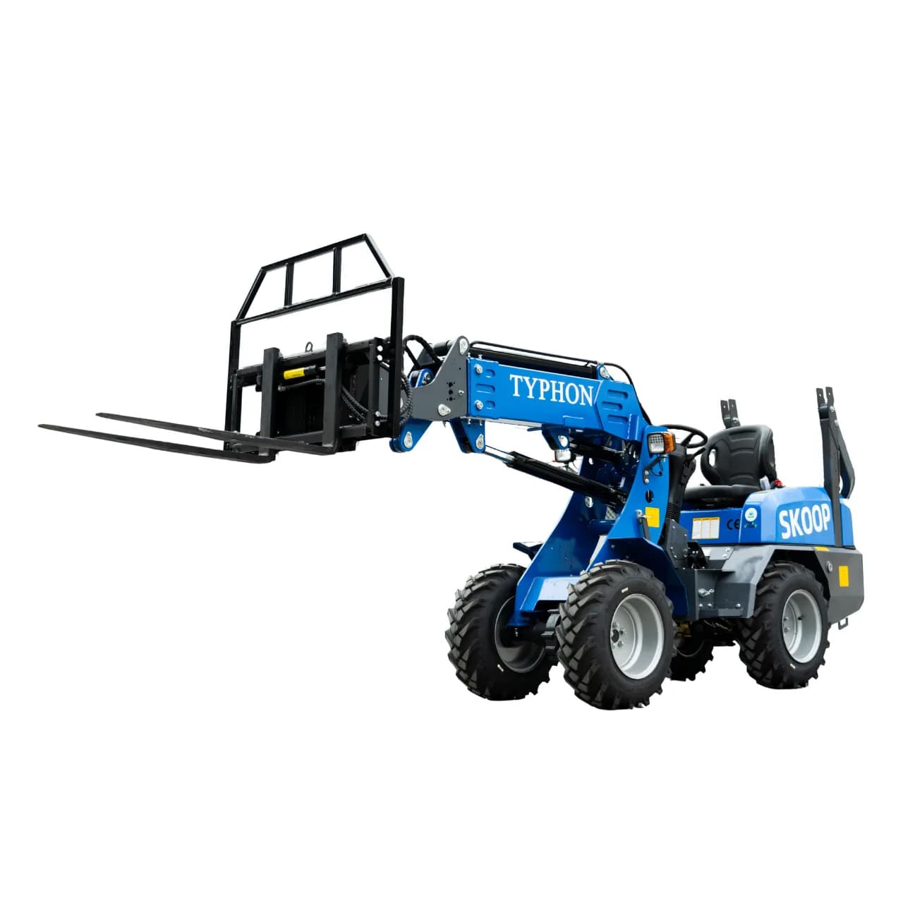 TYPHON Skoop Hydraulic Pallet Fork Attachment for Wheel Loader 43 Inch 11.1 GPM thumbnail 4