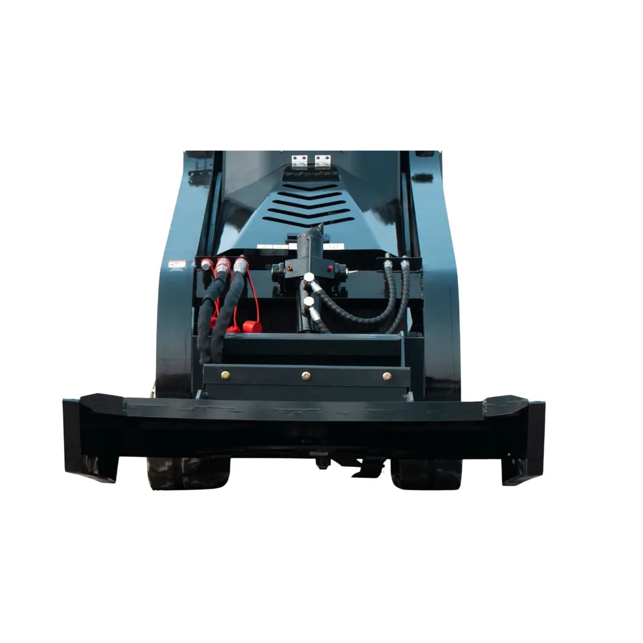 Heavy-Duty 3-Blade Hydraulic Brush Mower Attachment for TYPHON STOMP X1300 & STOMP 509 Mini Skid Steers thumbnail 4