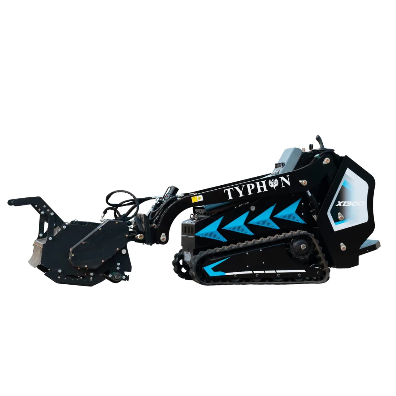 New TYPHON STOMP X1300 & STOMP 509 Mini Skid Steer Forestry Mulcher Attachment thumbnail 4