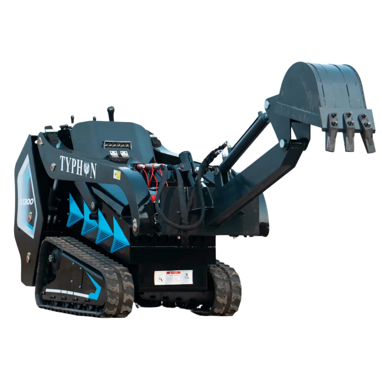 TYPHON Digger Attachment for Mini Skid Steer STOMP X1300 & STOMP 509 thumbnail 4