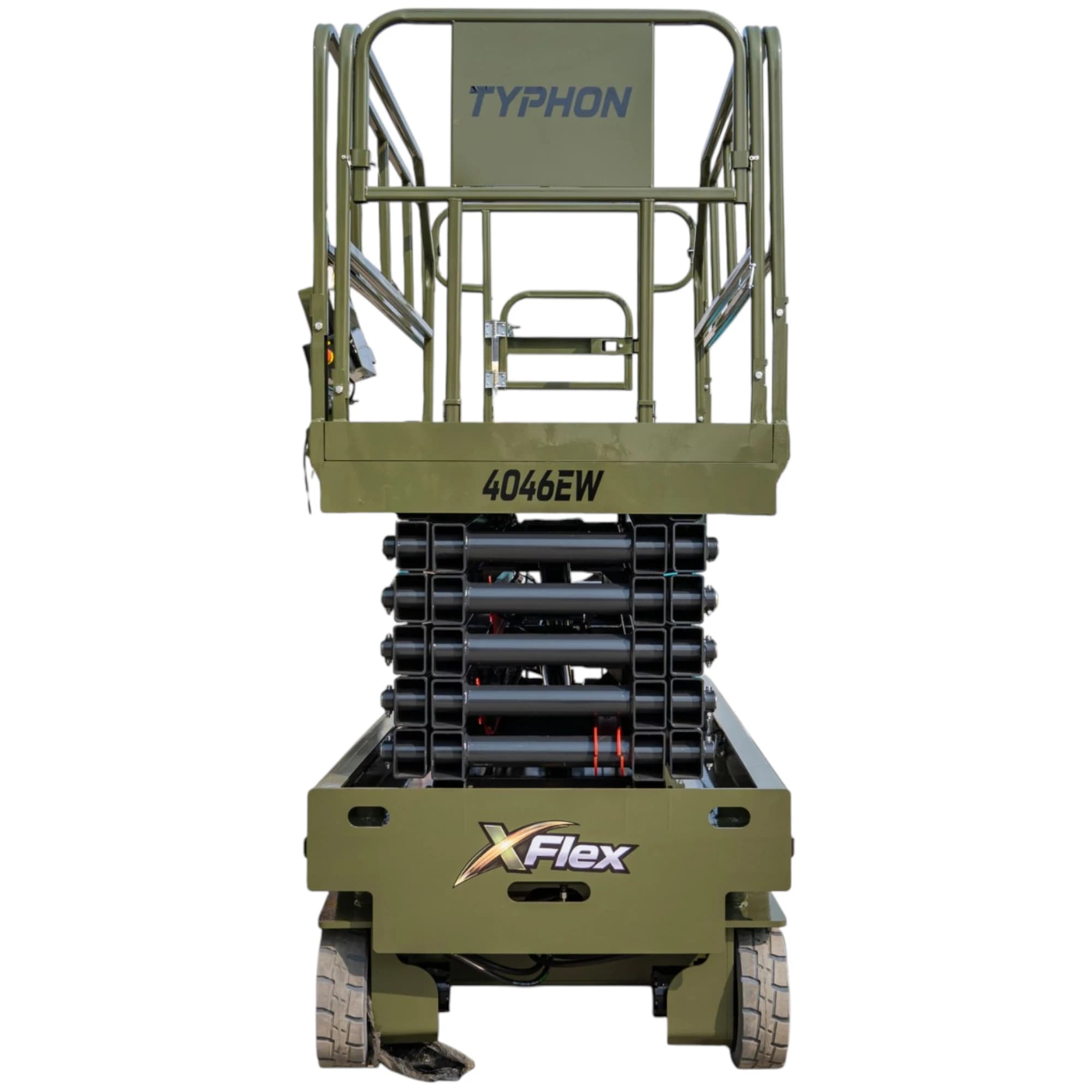 TYPHON xFlex-4046EW Electric Wheel Scissor Lift 2.6 Ton operating weight and 40ft platform height with 705lbs Load Capacity thumbnail 4
