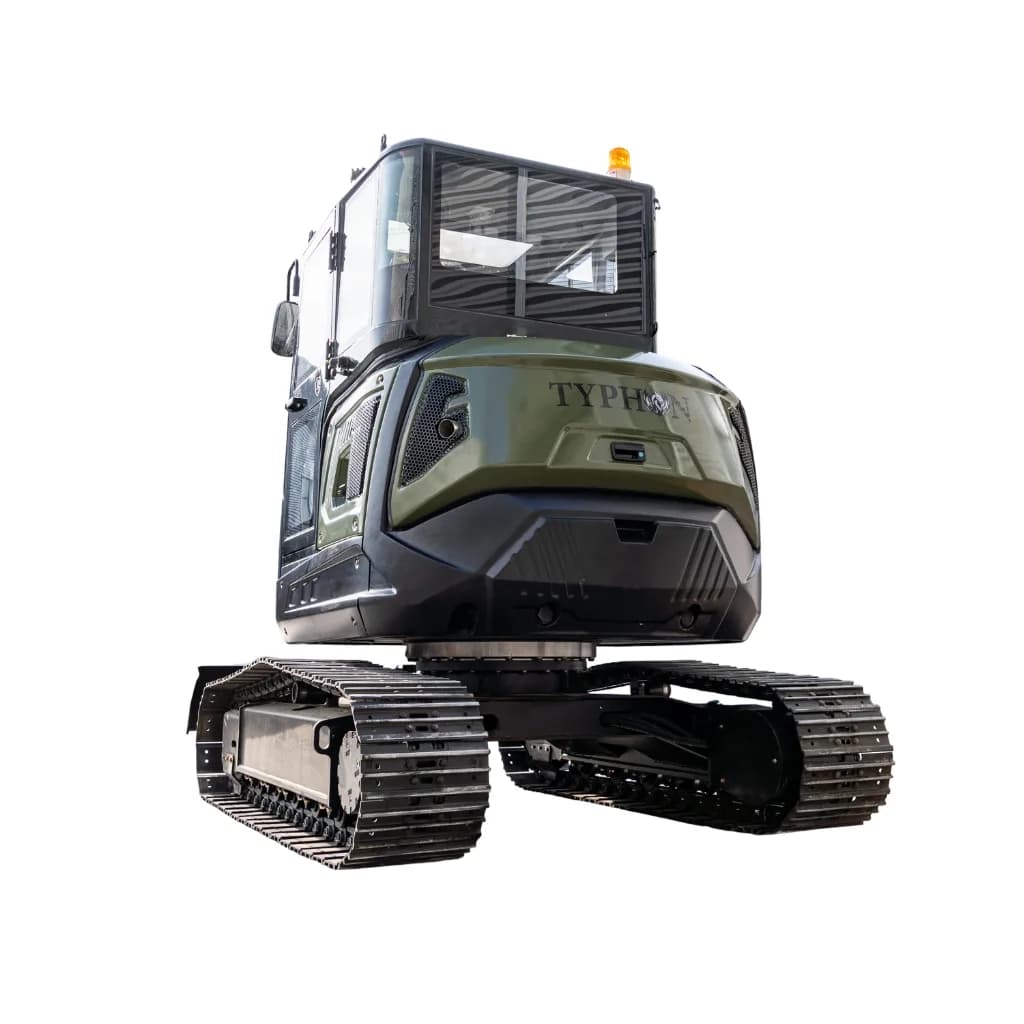TYPHON TERROR LXV 6.6 Ton Excavator Kubota V2607 56.9HP AC/Heater Cabin Boom Swing thumbnail 5