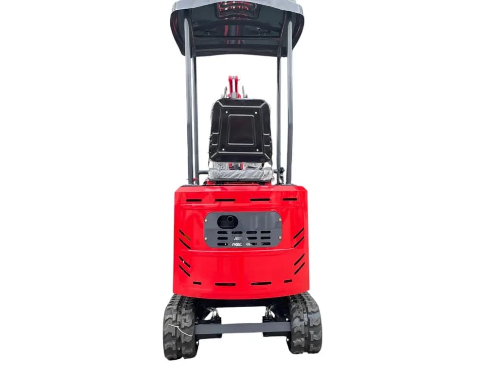 TYPHON TERROR ONE STORM 1 Ton Mini Excavator Trench Digger with Hydraulic Oil Cooler Canopy & Wide Bucket Ideal for Garden, Farm, Park & Road Work Digging, Drilling, Bull-Dozing thumbnail 5