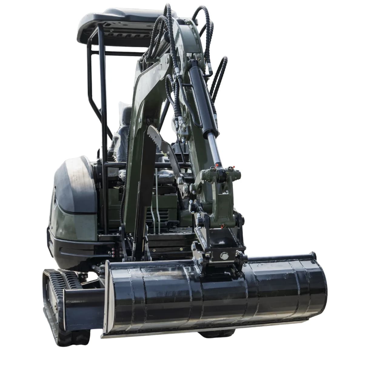 1000mm Leveling Bucket Attachment Digging Bucket USA For TERROR XXV and other 2.1-3 Ton Mini Excavators thumbnail 5
