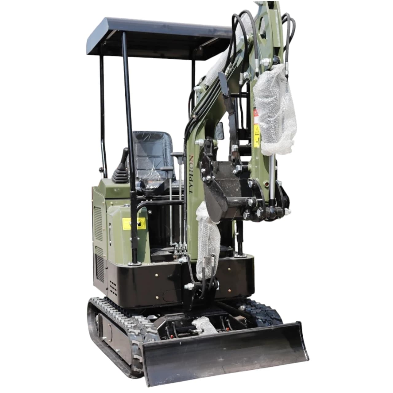 TYPHON TERROR XV STORM Mini Excavator – 1.05 Ton Trench Digger 13.5hp B&S EPA Engine USA thumbnail 5