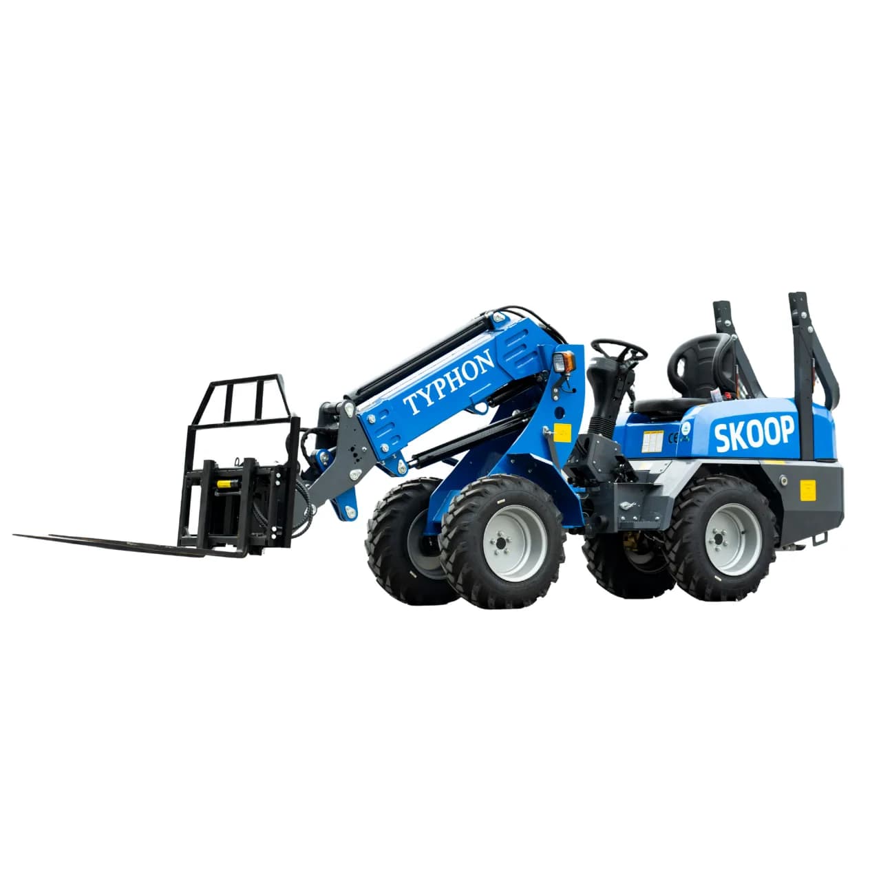 TYPHON Skoop Hydraulic Pallet Fork Attachment for Wheel Loader 43 Inch 11.1 GPM thumbnail 5