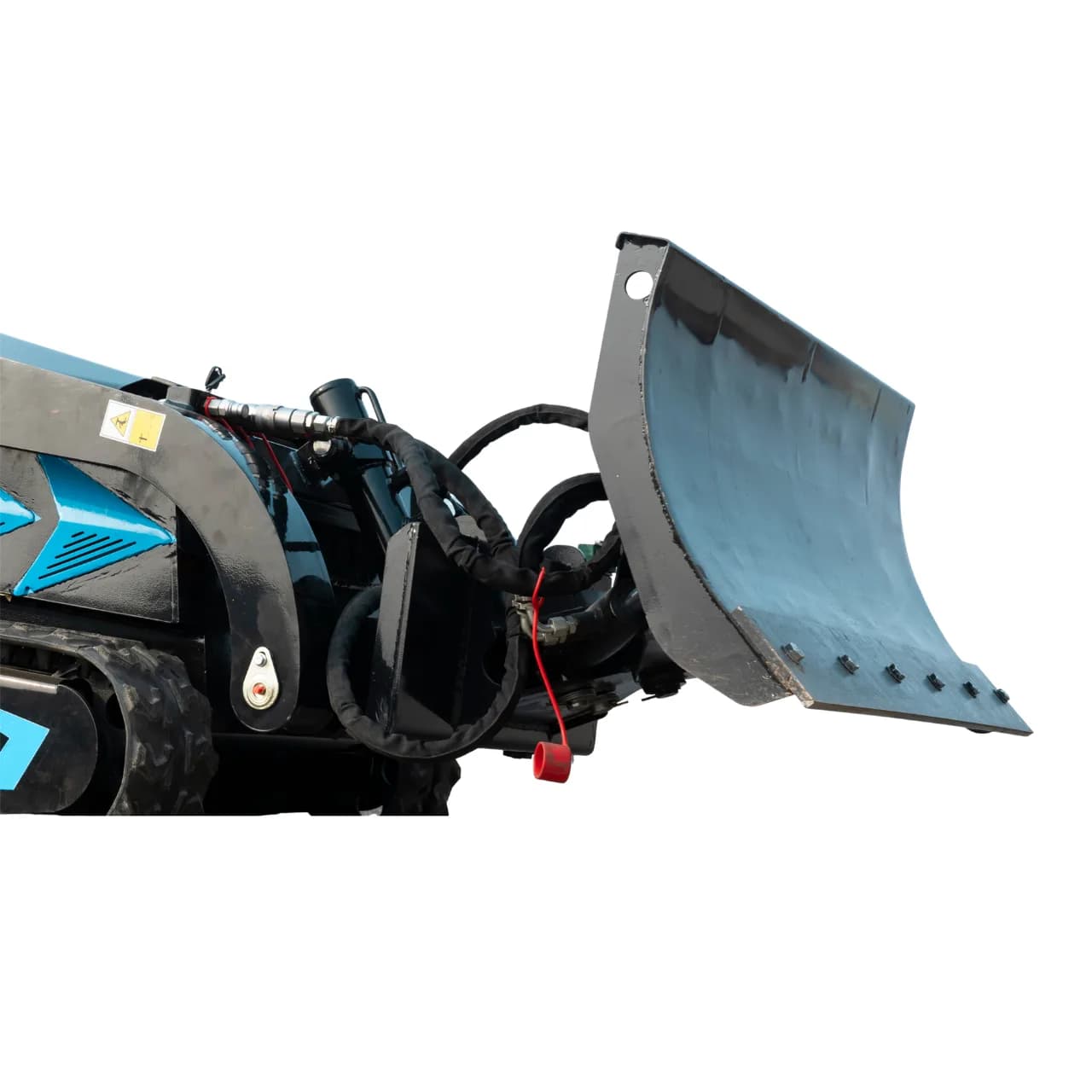 Hydraulic Angle Dozer Blade 30° for TYPHON STOMP X1300 & STOMP 509 Mini Skid Steers – Heavy-Duty Grading & Snow Attachment thumbnail 5