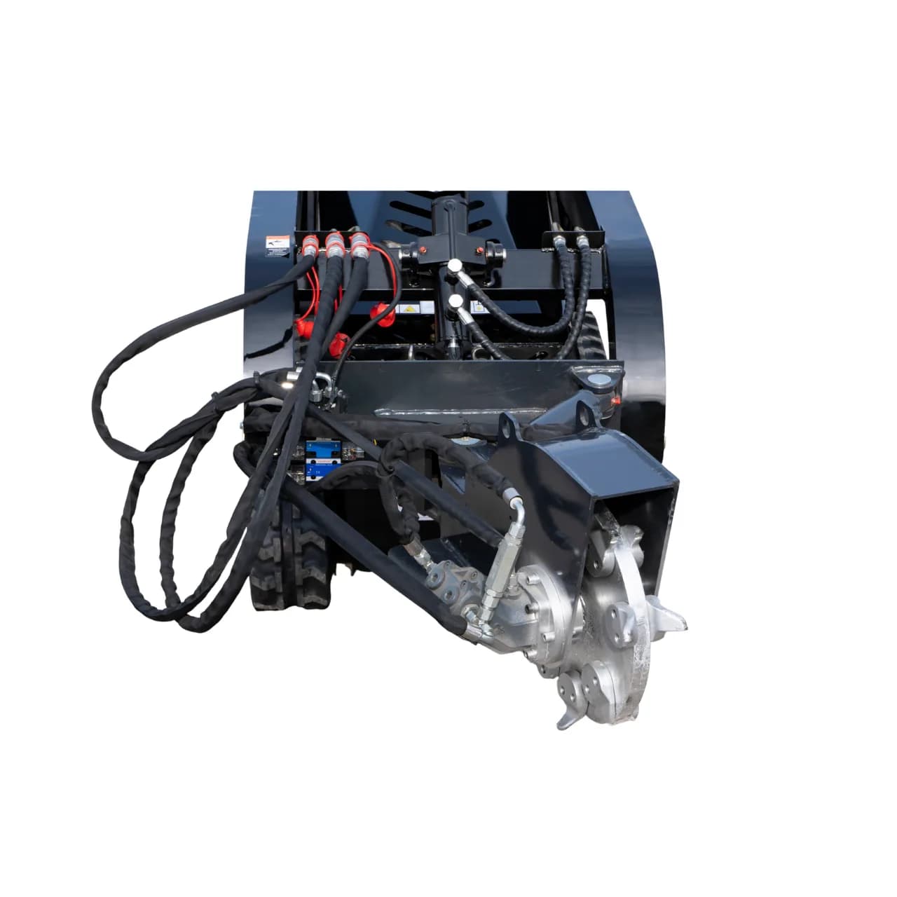 Hydraulic Swing Stump Grinder Attachment for TYPHON STOMP X1300 & STOMP 509 Mini Skid Steers thumbnail 5