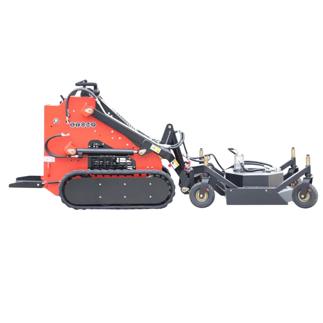 Skid Steer Loader Lawn Mower Attachment USA thumbnail 5