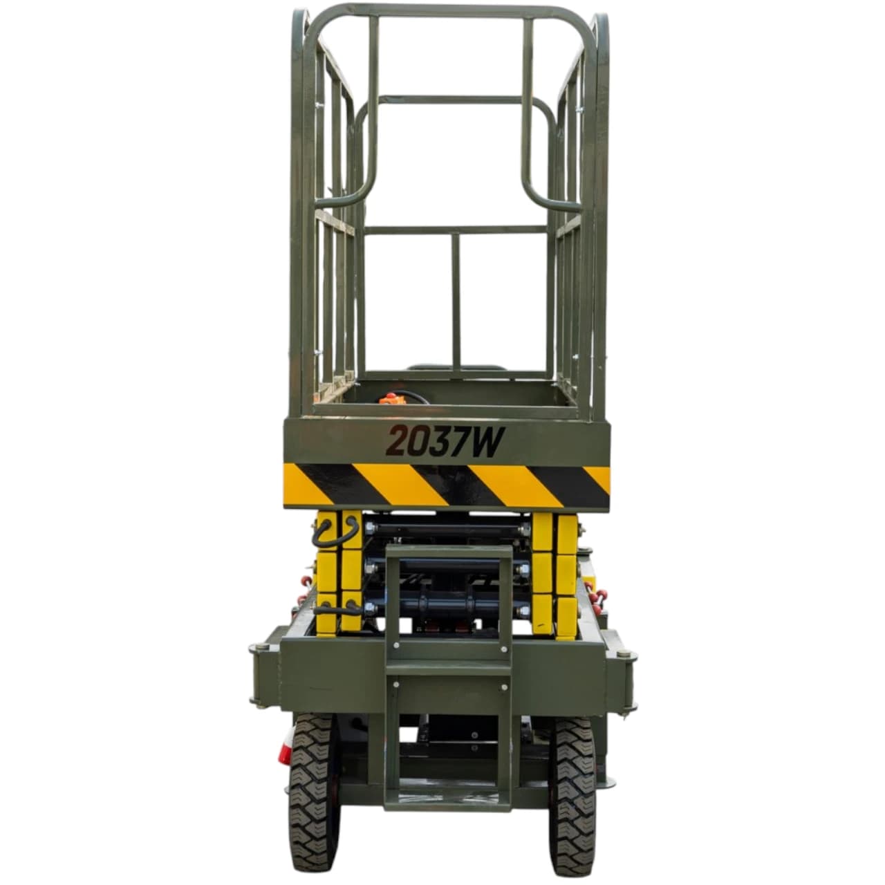 TYPHON xFlex-2037W Walk-Behind Scissor Lift comes with 20ft Working Height and Manual outriggers 1102 lbs load capacity 110V Electric thumbnail 5