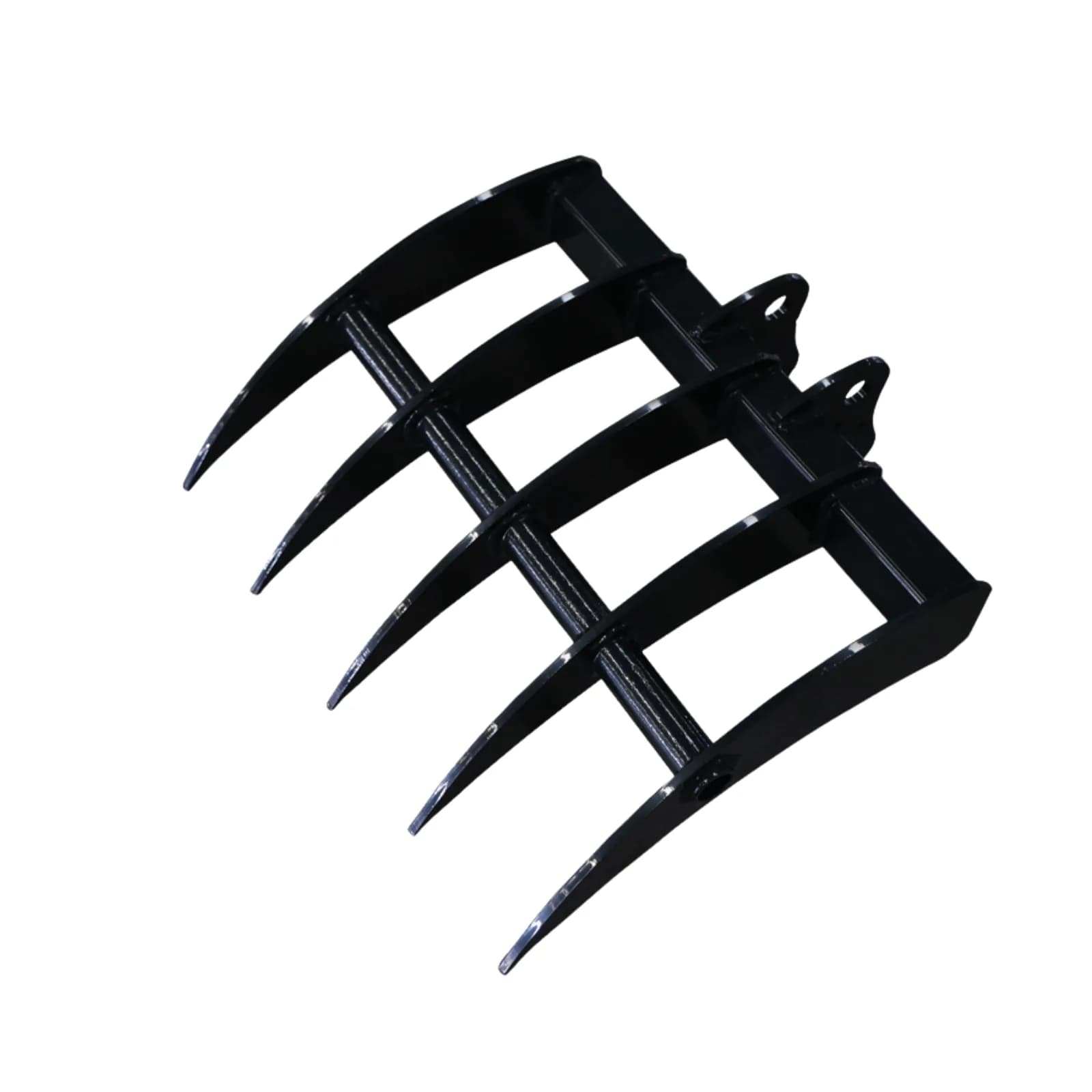 Mini Excavator Attachment Rake 22" Wide TYPHON Attachments For 2-3.5 ton Diggers For TERROR X2 PRO