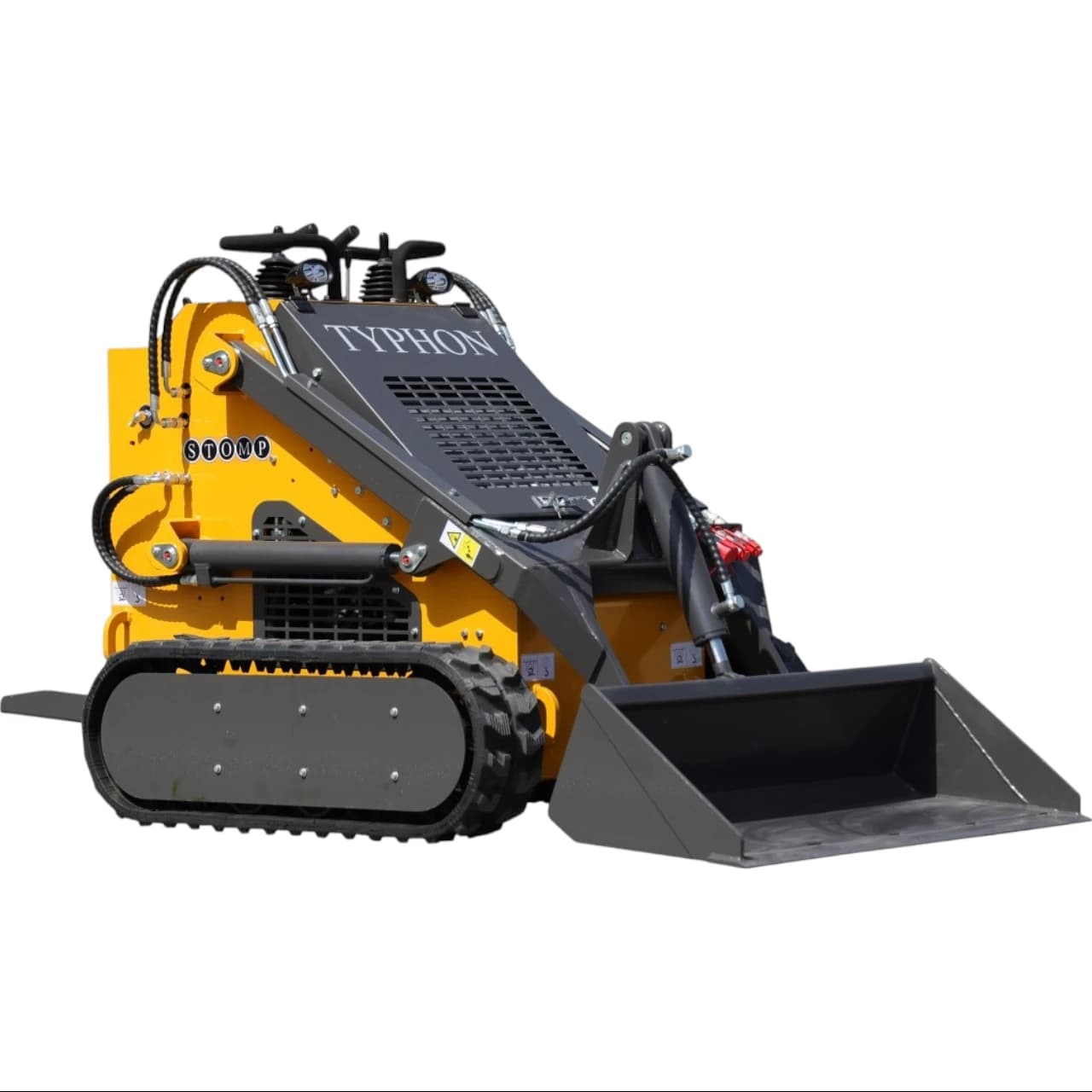 Brand New TYPHON STOMP 1,800lbs Mini Skid Steer 23.5HP Gas EPA Engine USA