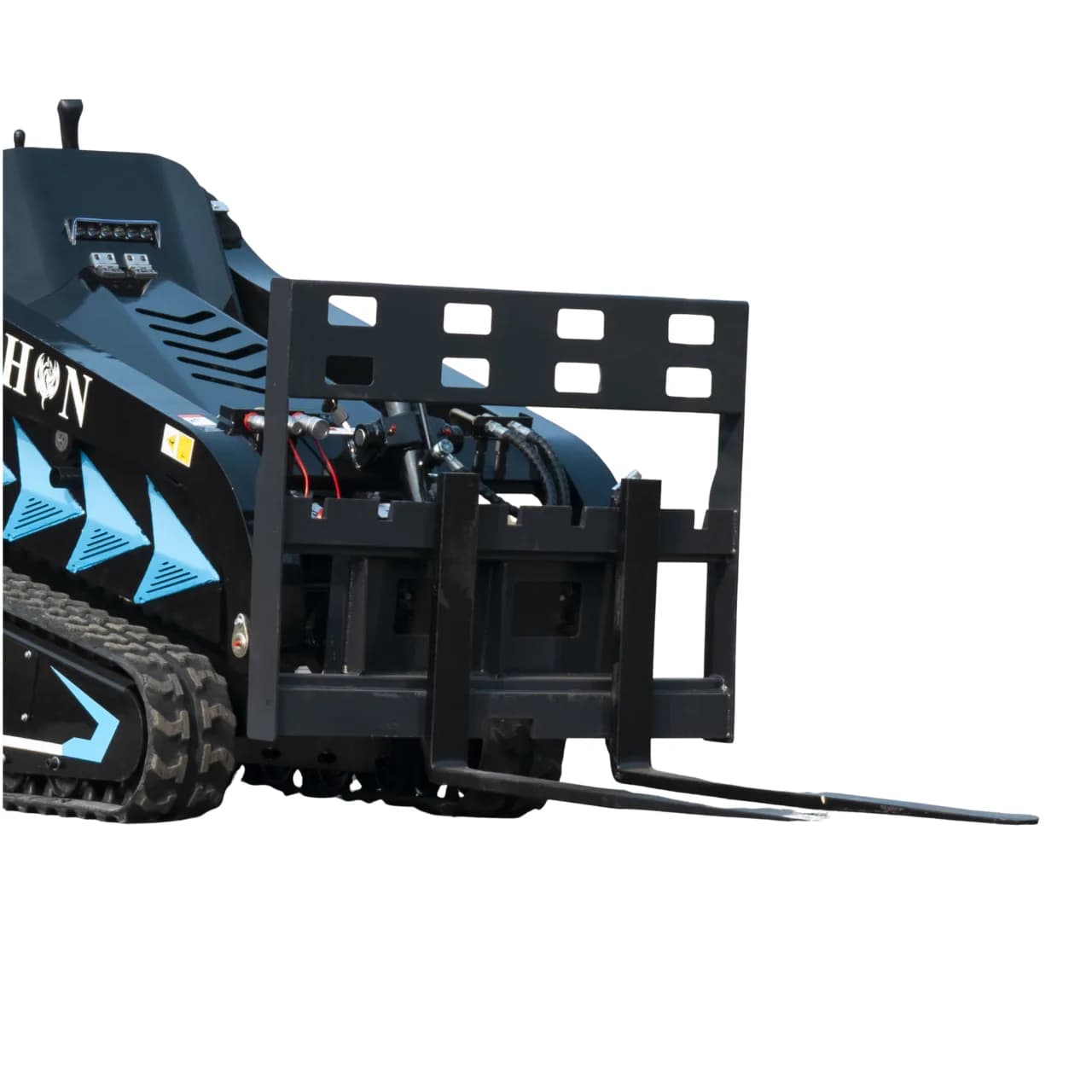 1000mm Pallet Fork & Hay Frame Attachment for TYPHON STOMP X1300 & STOMP 509 Mini Skid Steers